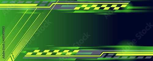 neon light display, sports stripes background, car stickers black color. racing decals for tuning.