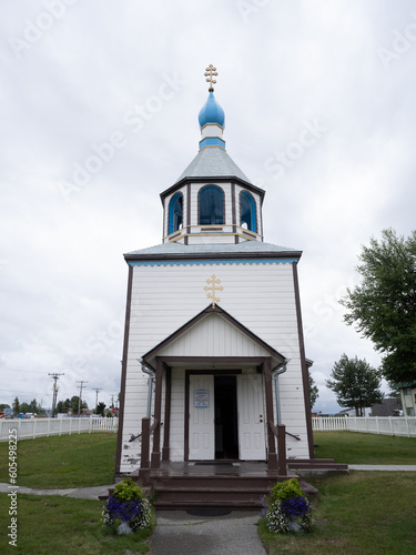 Russian Orthodox Church on the Kenai Peninsula in Alaska