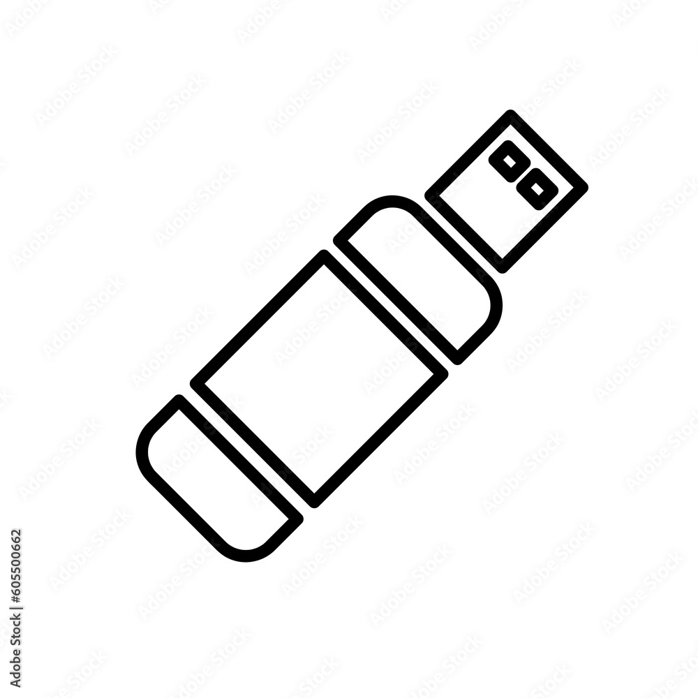 USB flash drive icon, vector illustration. vector USB flash drive icon illustration isolated on white USB flash drive icon, vector illustration. vector USB flash drive icon illustration isolated on white