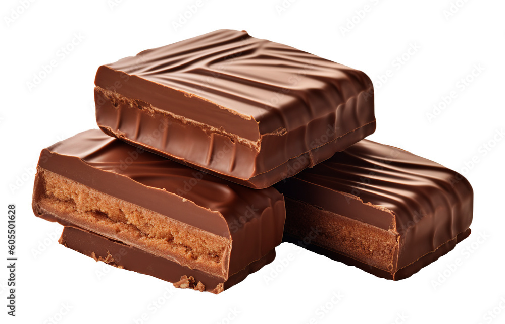 Tim Tam on transparent background. Generative AI. Stock Illustration ...
