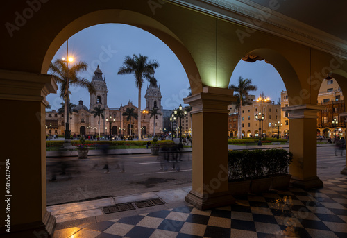 Plaza de Armas, Lima, Peru, South America photo
