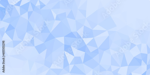 abstract geometric blue triangle background