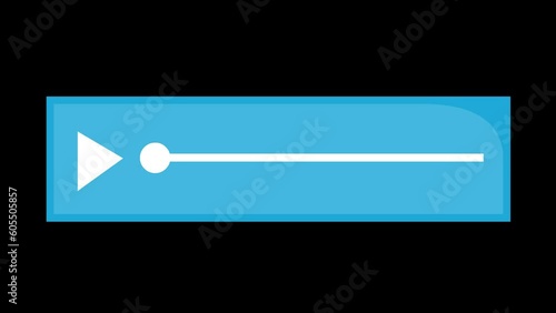 video animation icon voicemail playing audio, on a transparent background with zero alpha channel
