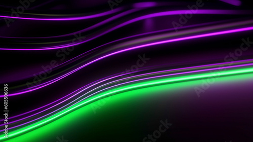 AI art Gradients   lines of light neon colors            