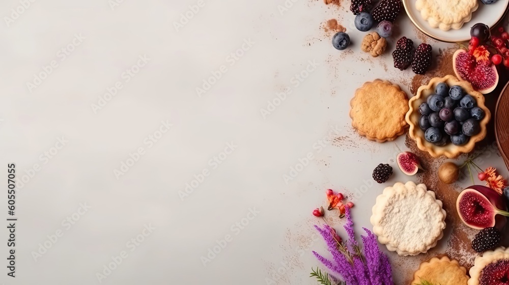 Ramadan banner design of Ramadan lights and food for banner background Ramadan banner design of Ramadan lights and food for banner background