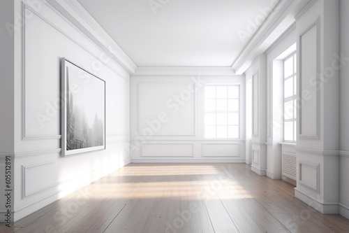 3D Interior Of House  Generative Ai