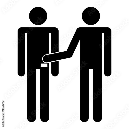 Pickpocket warning icon