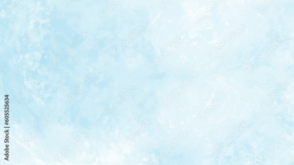 abstract blue watercolor ice texture background