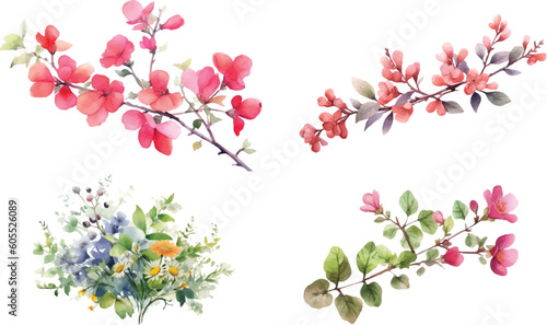 spring flowers set © Pixel Park