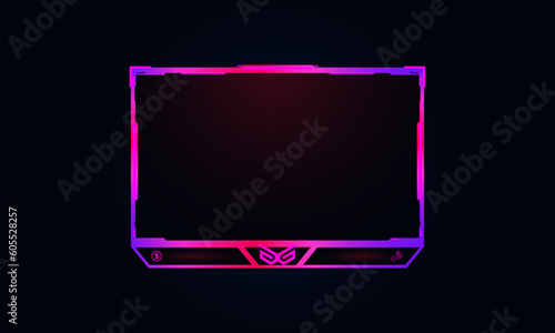Twitch Overlay Live Stream template set
