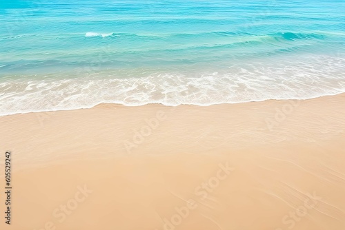 ビーチに打ち寄せる波の素材、背景 © sky studio