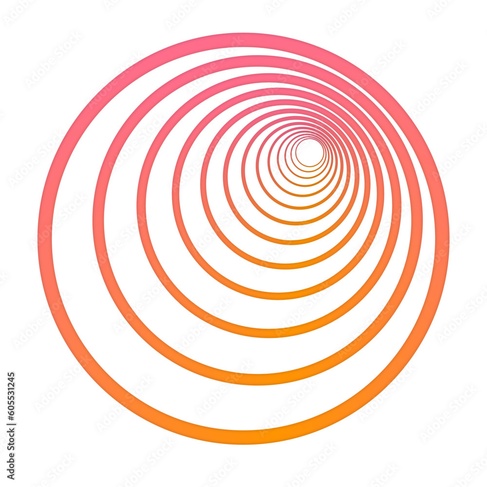 The Circle Shape Decoration in Presentation