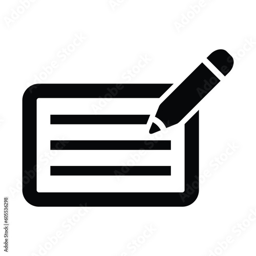 Customer review vector icon