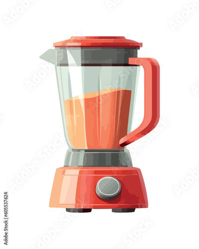 Fresh juice in modern blender