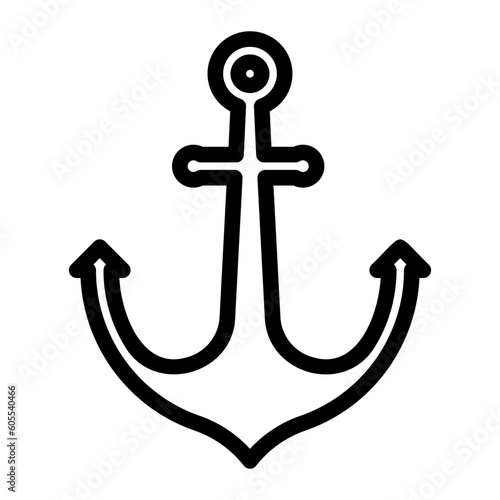 anchor line icon