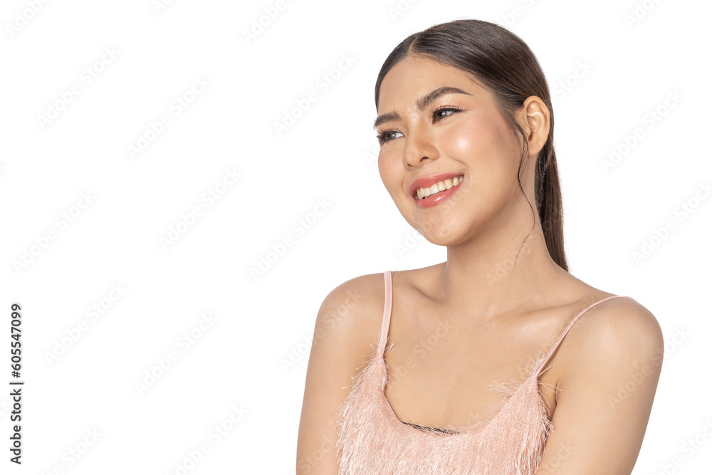 Smiling of beautiful asian woman fresh healthy white skin, healthy, clean, asian model girl, face, care, cream, skincare, cosmetics, cosmetology, beauty, fashion, make up.spa and wellness Smiling of beautiful asian woman fresh healthy white skin, healthy, clean, asian model girl, face, care, cream, skincare, cosmetics, cosmetology, beauty, fashion, make up.spa and wellness