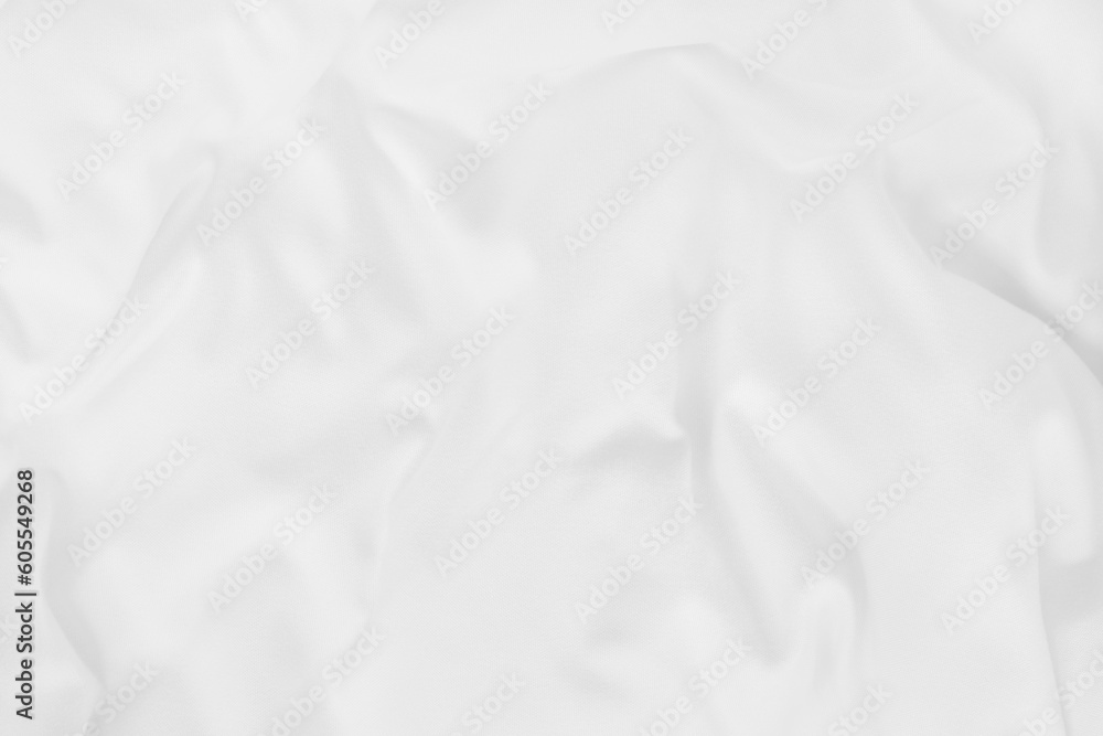 Close up top view of white bedding sheet and wrinkle messy blanket in bedroom after wake up in the morning. Close up top view of white bedding sheet and wrinkle messy blanket in bedroom after wake up in the morning.