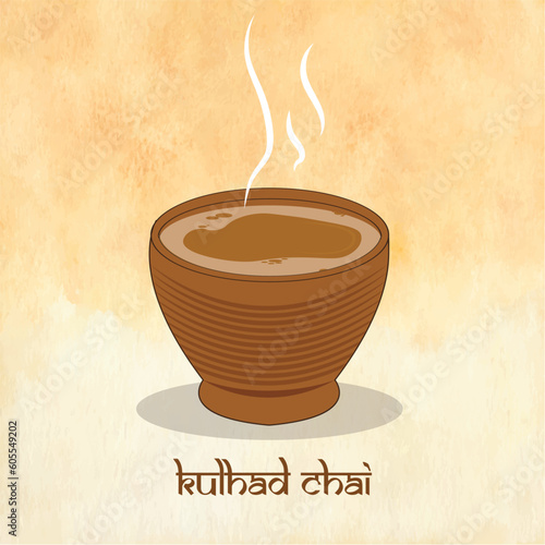 Indian traditional kullad tea