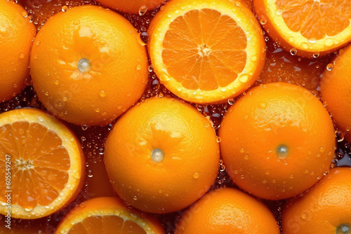 Oranges background