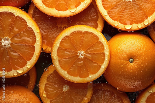 Oranges background