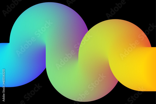 Trendy Blend Art Background
