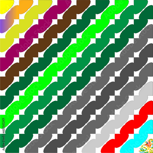 Wallpaper Mural Vector background with colorful pattern. Abstract background. Perfect for fashion, textile design, cute themed fabric, on wall paper, wrapping paper and home decor. Torontodigital.ca