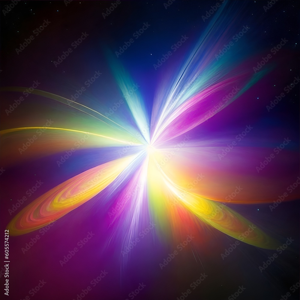 Fototapeta premium abstract background with space flare