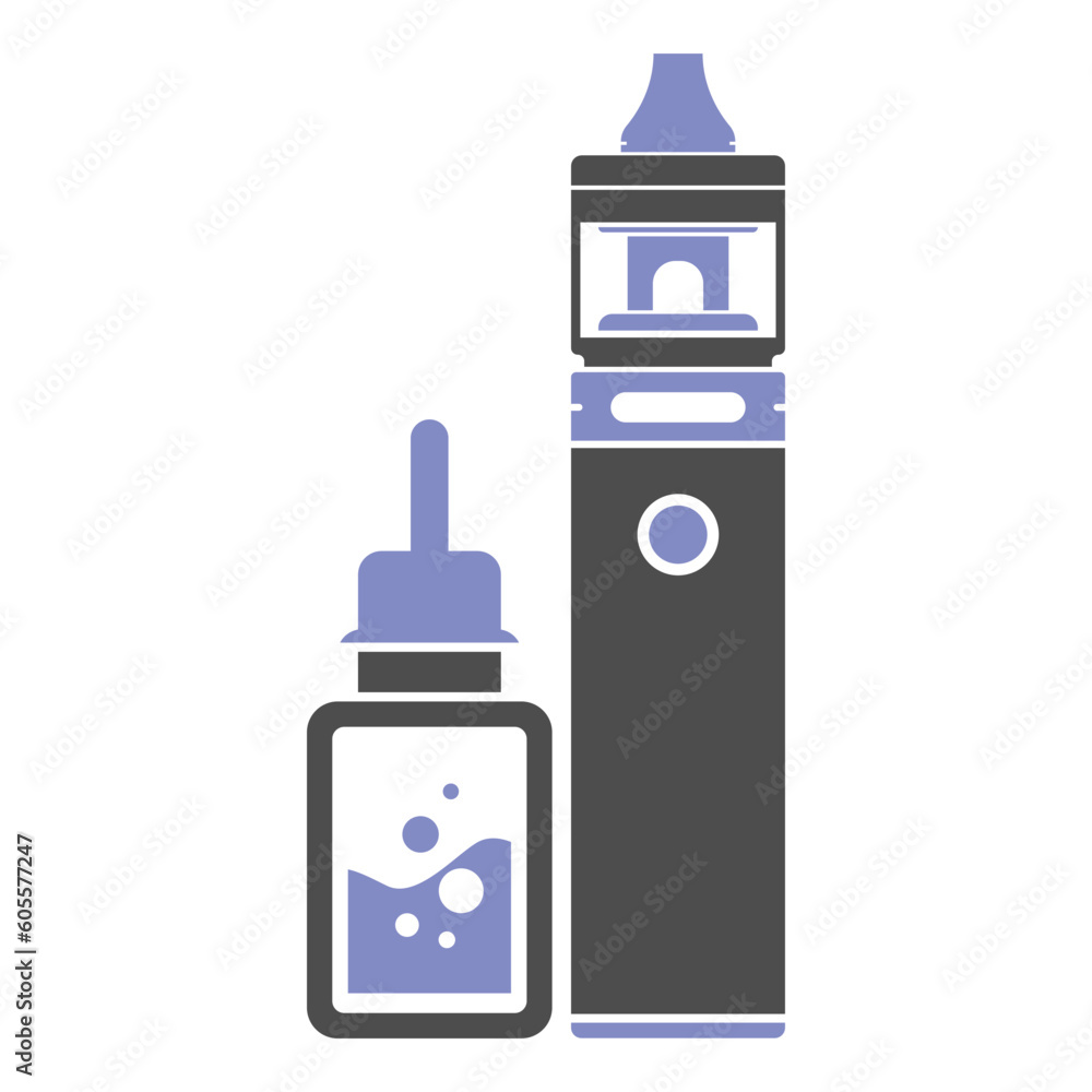 Electric cigarette logo icon design Electric cigarette logo icon design
