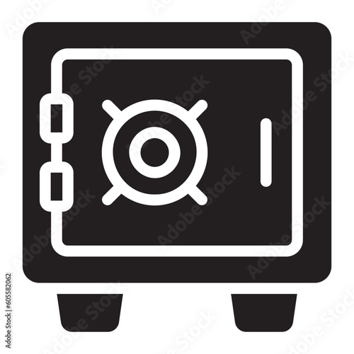 safebox glyph icon