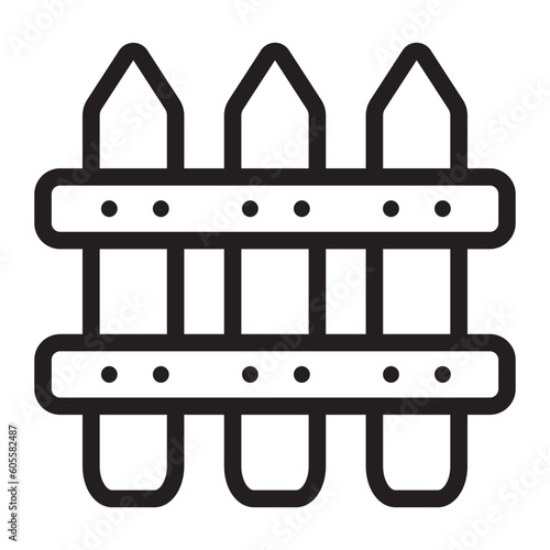 fence line icon