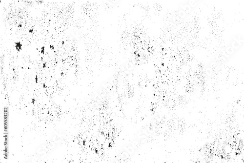 Grimy concrete texture and rusty metal surface for backgrounds. Grainy surface texture vector on a white background. Abstract grain and dust grunge effect vector. Black and white dusty grunge effect.