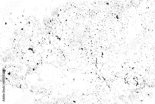 Grimy concrete wall texture vector for backgrounds. Abstract scratch and rust surface grunge effect. Texture on a white background. Dark gritty texture and dust background in black and white colors.