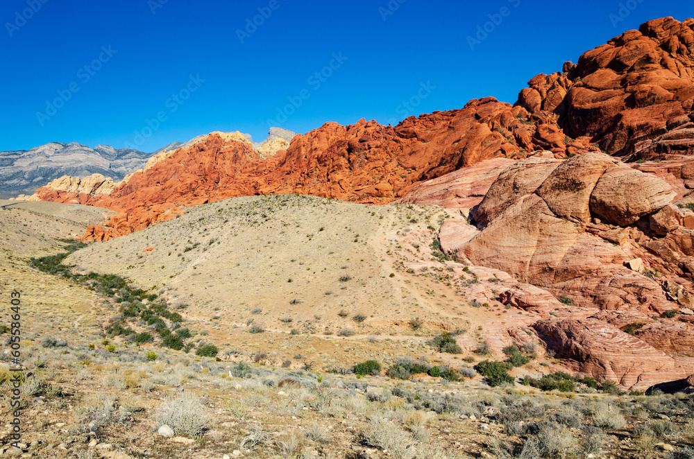 Rock Formations at Red Rock Canyon National Conservation Area