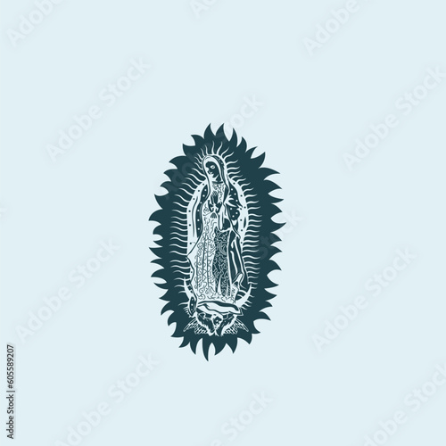 THESE HIGH QUALITY MOTHER MARIA VECTOR FOR USING VARIOUS TYPES OF DESIGN WORKS LIKE T-SHIRT, LOGO, TATTOO AND HOME WALL DESIGN