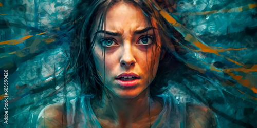 symptoms of borderline personality disorder, such as unstable relationships, intense emotions, and self-destructive behaviors.Generative AI