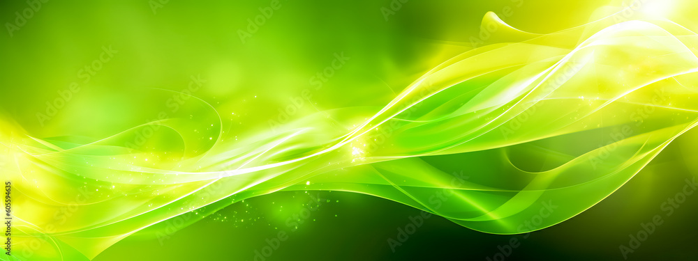 green renewable energy, banner with copy space, made with Generative AI green renewable energy, banner with copy space, made with Generative AI