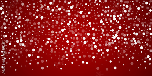Snowfall overlay christmas background. Subtle