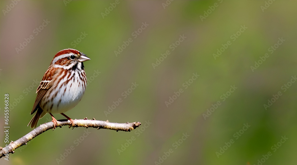 a song sparrow sitting on a branch
a song sparrow sitting on a branch