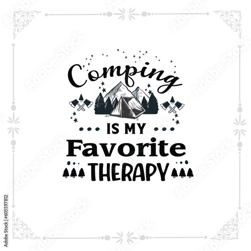 comping is my favorite therapy svg tshirt design