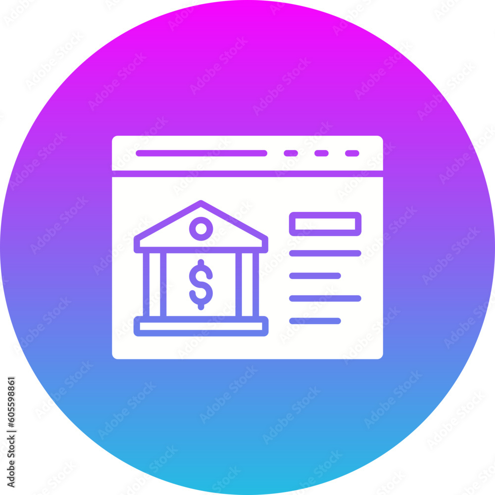 Internet Banking Icon Internet Banking Icon