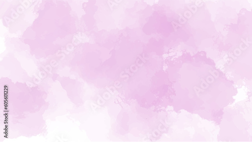 Abstract pink watercolor background.Hand painted watercolor. vector