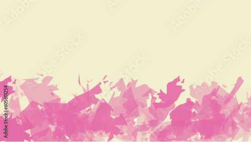 Abstract pink watercolor background.Hand painted watercolor. vector