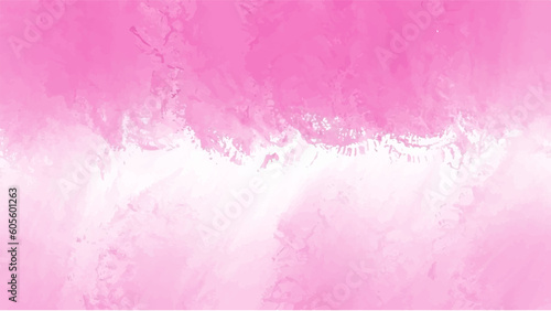 Abstract pink watercolor background.Hand painted watercolor. vector