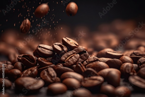 coffee beans background