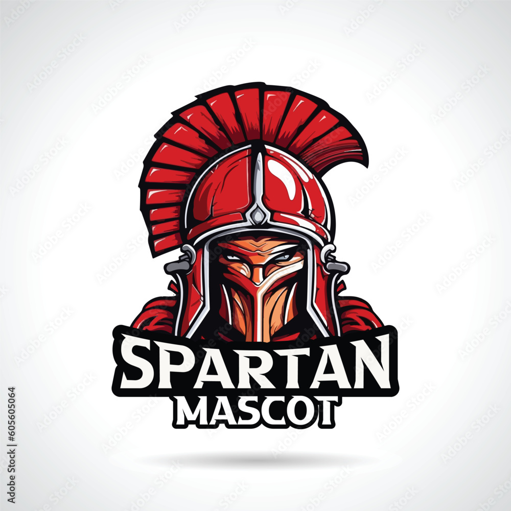 Spartan Mascot Logo Design Spartan Vector Spartan Mascot Logo Design Spartan Vector
