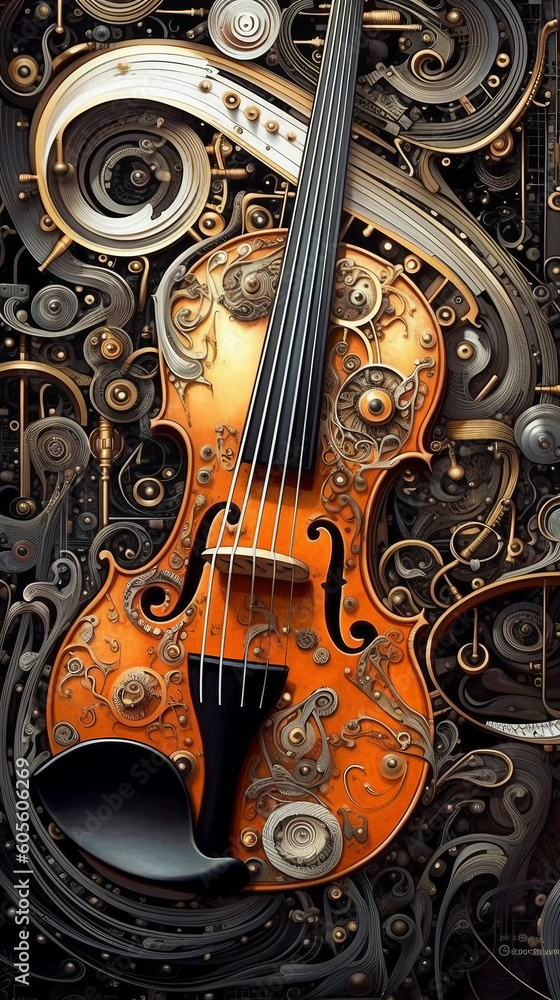 Metallic Violin