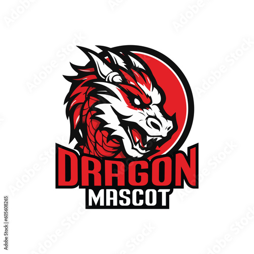 Dragon Mascot Logo Design Dragon Logo Design