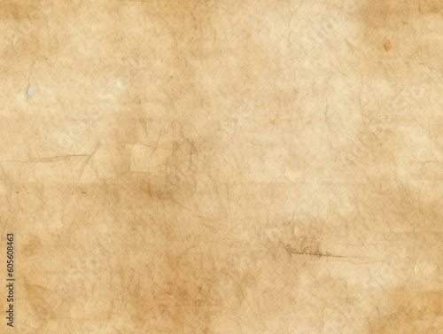 Textur altes Papier, Pergament, Hintergrund, Grounge, Kachelbar, Kacheln, generative AI