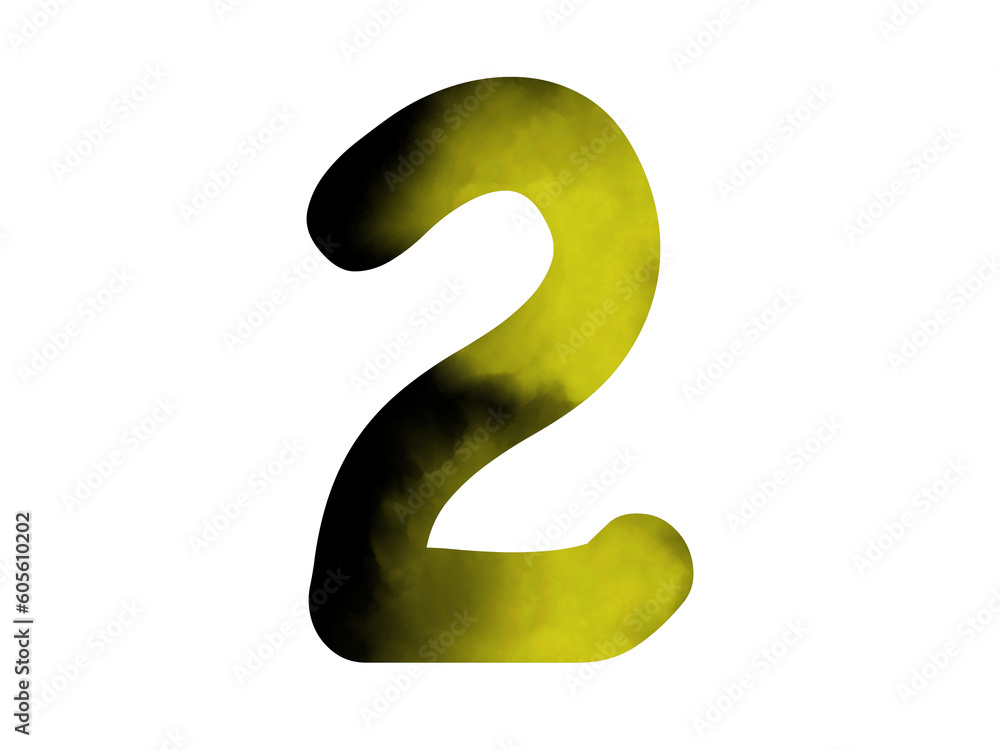 numbers illustration gradient watercolor background numbers illustration gradient watercolor background