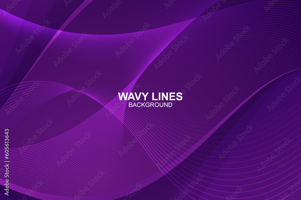 Abstract wavy lines background in vector design Abstract wavy lines background in vector design